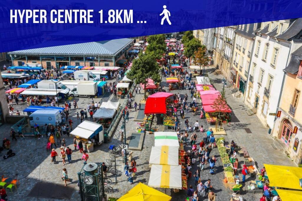 Auteuil • 4 Chambres • Wifi • Metro A 400M Ренн Екстер'єр фото